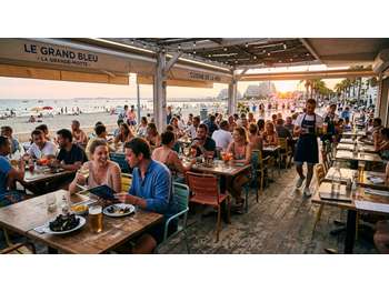 A vendre restaurant bar licence IV la Grande Motte