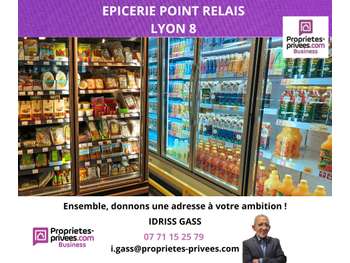 Vente épicerie alimentation équipée à Lyon 69008