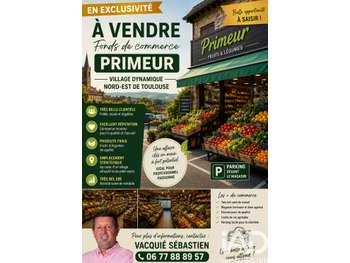 Vente FDC primeur secteur Nord-Est de Toulouse