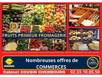 Vente épicerie fine en centre ville de Coutances