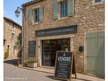 Superette sous enseigne nationale dans village 11