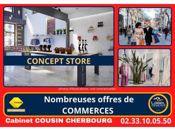 Vente concept store à Granville, rue Couraye