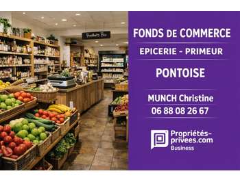 Vente épicerie primeur au centre de Pontoise