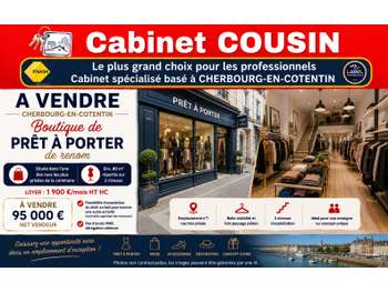 Vente boutique de prêt à porter de renom Cherbourg