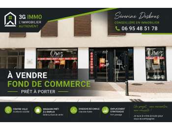 Vente FDC Prêt à porter en centre ville de Vinay