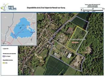 Terrain de 3 ha à vendre à Mareuil sur Ourcq
