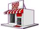 Vend murs commerciaux 80m² bel emplacement d'angle