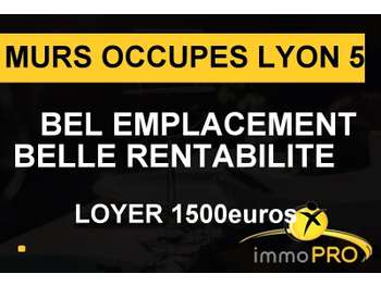 Vend murs occupés 35m² très bien placés à Lyon 5