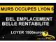 Vend murs occupés 35m² très bien placés à Lyon 5