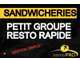 Vente petit groupe de restauration rapide à Lyon