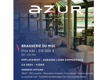 VENTE Brasserie du midi en zone commerciale