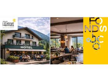 Vente hôtel restaurant en centre village Drôme