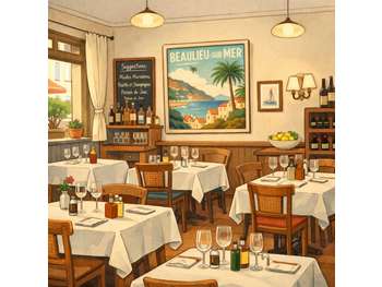 Vente bar restaurant à Beaulieu-sur-Mer centre