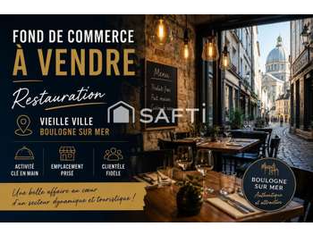 Vente FDC restauration Vieille Ville Boulogne/Mer