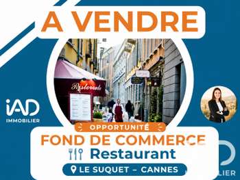 Vente restaurant fort potentiel à Cannes Suquet