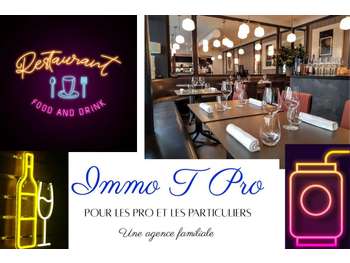 Vente murs et fonds magnifique restaurant Chartres