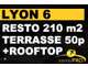 Vente restaurant sur site exceptionnel à Lyon