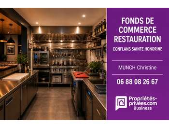 Vente restaurant à Conflans-Sainte-Honorine