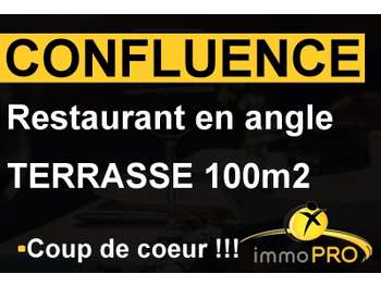 Vente superbe restaurant Lyon Confluence empl N°1