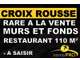Vente murs et fonds restaurant à Lyon Croix Rousse