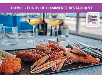 Vente FDC restaurant 30 couverts à Dieppe vue mer