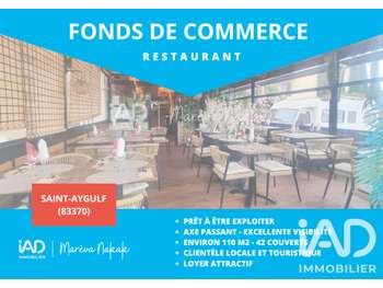 Vente restaurant clé en main à Fréjus prox centre