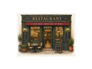 Vente restaurant avec grande terrasse en Ardèche