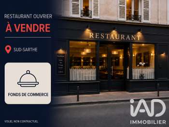 Vente restaurant sur axe passant à Le Lude