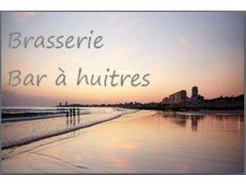 AV brasserie bar à huîtres face la mer aux Sables