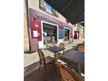 AV restaurant sur rue piétonne Lézignan Corbieres