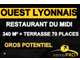 Magnifique restaurant clé en main Ouest Lyonnais