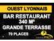 Magnifique restaurant idéalement situé en zone de