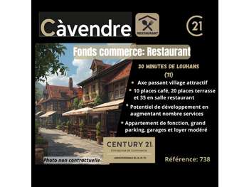 À vendre restaurant traditionnel zone touristique