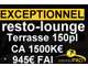 Restaurant lounge exceptionnel à vendre à Lyon