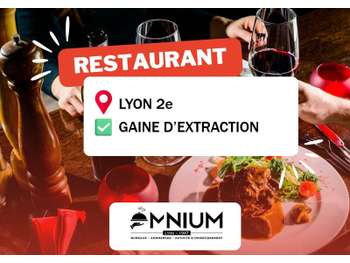 Vente FDC restauration en angle à Lyon Presqu'ile