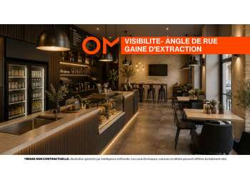 Vente FDC restauration en angle à Lyon Presqu'ile