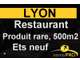 A vendre superbe restaurant situé à Lyon centre