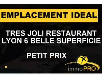 Vente joli restaurant au coeur de Lyon 69006