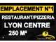 Belle opportunité restaurant empl n°1 à Lyon