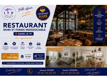 AV magnifique restaurant murs & fonds en Essonne