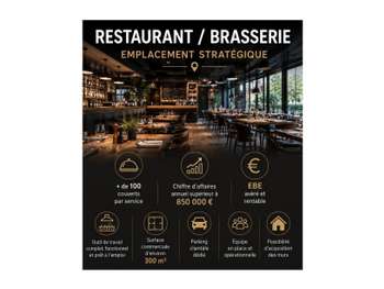 AV restaurant brasserie empl stratégique Nantes