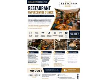 AV restaurant brunch & midi hyper centre de Nice