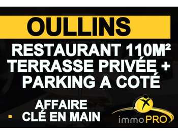 Vente restaurant emplacement d'angle à Oullins