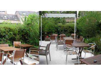 Restaurant avec jardin coeur de centre ville
