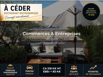 Vente FDC restaurant bistronomique Plan de Cuques