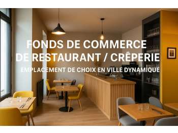 Restaurant crêperie à vendre au centre de Retiers