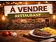 FDC restauration à vendre commune attractive 76