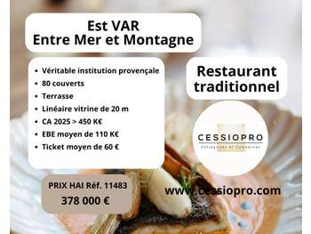 EXCLUSIVITÉ : RESTAURANT TRADITIONNEL DE RENOMMÉE