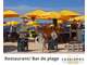 Cède concession de plage 1700m² littoral Est Var