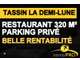 AV restaurant sur axe très passant Ouest Lyonnais